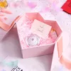 Confezione regalo Confezione regalo a forma di cuore con nastro Scatole per imballaggio di San Valentino Decorazioni per matrimoni a sorpresa per anniversario