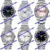 6 Model Highquality Watch 2813 Automatisch mechanisch horloge 36 mm zwarte Romeinse wijzerplaat 116234 dameshorloge roestvrijstalen riem saffierglas zwart roze herenhorloges