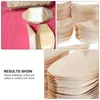 Sushi Tools 100PCS Disposable Wood Boat Premium Natural Serving Salad Dessert Bowl Tableware Set 230201