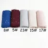 Schals A3 Hohe Qualität Diamant Viskose Crinkle Baumwolle Hijab Blase Schal Schal Frauen Wrap Stirnband 180 90 cm 10 teile/teile