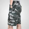 Mäns shorts sommarlast män kamouflage camo casual cotton multipocket baggy bermuda streetwear hiphop militär taktisk arbete 230131