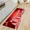 Tapijt Keuken Mat Entrance Doormand Huis Slaapkamer Vloer Zaal Bad Anti-slip Voet Tapijt Woonkamer Decor 3d Kerstmis Aangepast 230131