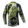 Vestes de course Keyiyuan hommes à manches longues chemise de vélo maillot de motocross VTT vêtements de descente vélo cyclisme Mallots Ciclismo Moto Cross