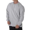 Men's T-Shirts Men Casual Loose T-shirt Gym Autumn Fitness Long Sleeve Shirt Male Running Sport Tees Tops Fashion Streetwear Sweatshirt Appare Y2302