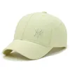 Top Caps Korece Versiyon Hip-Hop Headgear Mektup Benim Nakış Men Beyzbol Kapağı Moda Renk Açık Güneş Koruma Kadınlar Spor Şapkası G23020189 PG