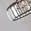 Lampes suspendues Moderne LED Lumières Cristal Creative Noir Or E27 Lampe Suspendue Pour Salle À Manger Cuisine Salon Lamparas Luminaires 110-240vPendan