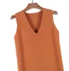 Casual Dresses Women Woolen Long Sweater Dress Sleeveless Waistcoat Fashion Elegant Office Sexy Party Bodycon Femme V-ring