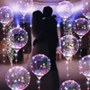 Inne imprezy imprezowe dostawy 10pcs Clear LED Balloony oświetlić kolorową przezroczystą bańkę bobo na wesela Bankiety imprezy urodzinowe wystrój 230131