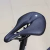 Selles de vélo Nouveau fibre de carbone route VTT VTT vélo pour vélo selle trail confort courses siège rouge blanc 0131