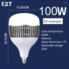 Led Bulb 220v Light Bulbs High Power 36W 50W 100W Lighting For Home Outdoor Camping Industrial Garage Super Bright Lamp