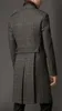 남자 양모 블렌드 블렌드 코트 남성 겨울 오버 재킷 이중 가슴 체크 어트 체크 무늬 사업 롱 오버 코트 플러스 크기 따뜻한 공식적인 맞춤형 230201