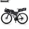 Borse laterali Rhinowalk Set di biciclette o 1 pezzo Borsa da sella impermeabile per manubrio Telaio superiore Borsa da sella MTB Ciclismo a lunga distanza 0201