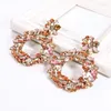 Boucles d'oreilles pendantes de luxe exagérées géométriques simples fleurs rondes grosse goutte pour femmes filles Champagne pierre boucle d'oreille bijoux de mode