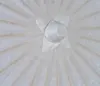 Fans Ombrelloni Matrimonio Sposa Ombrelloni Ombrello di carta bianca Manico in legno Mestiere cinese giapponese Ombrelli diametro 60 cm FY5699 ss0325