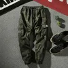 Pantaloni maschili joggers cargo uomini harem multipocket camuflage man cotone perpants cotone streetwear casual plus size pantaloni m7xl 230131