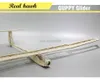 Simulators RC AirPlanes Laser Cut Balsa Wood Kit Wingspan 1040mm GUPPY Glider Frame without Cover Model Building kit Woodiness model PLANE 230131