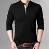 Męskie koszulki Liseaven Męskie T-shirt z długim rękawem Tshirty Tshirts Slim Fit T Shirt Casual Shirts Męskie koszulki Y2302