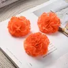 Decorative Flowers 50Pcs Marigold Artificial Flower For Diwali Home Decor DIY Wreath Garland Craft Wedding Party Decoration