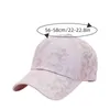 Ball Caps New Dragon Pattern Camouflage Mesh Baseball Cap Women Fashion Outdoor Sun Hat Summer Sport Peaked Cap Ponytail Gorras Casquette G230201