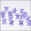 Charms Crystal Star pływające mieszanki mieszanki Lacka 4 mm okrągłe szkło 500pcs/partia C3 Drop dostawa wyniki biżuterii komponenty Dhyve