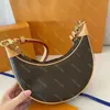 Designer Sac À Bandoulière Femmes Bandoulière En Cuir Boucle Sous Les Bras Sacs Mini Totes Pochette De Mode Demi Lune Bourse Sac À Main Chaîne Sangle Hobo Portefeuille