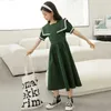 Girl's Girls Cotton Clothing Summer 2022 New Children Long Style Dress Kids Patchwork Princess Dresses #6975 0131