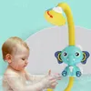 Bath Toys Bath Toys Baby Water Game Elephant Model Faucet Dusch Electric Water Spray Simning Swimming Bad Baby Toys For Kids Gifts 230131