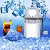 Baking Moulds Stainless Steel Hand Crank Ice Crusher Manual Shaver Chopper Slushies Snow Cone Maker For Home Tool Machine