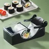 Sushi Tools Lazy Man Automatic Mould Taiwan Rice Ball Tool Household Roller Shutter Grinder Seaweed Steamed Artifact 230201