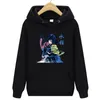 Męskie bluzy z kapturem anime woda kolumna bluza z kapturem szampan graficzna bluza pullover harajuku hip hop luźne męskie/damskie odzież uliczna