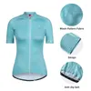 Giacche da corsa Santic Women Cycling Jersey 2023 Pro Fit Road MTB Bike Bicicletta manica corta Estate S-XL Camisa Ciclismo