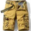 Shorts pour hommes Été Camouflage tactique Cargo Shorts hommes coton décontracté lâche Shorts hommes marque vêtements confortable Camo Men Cargo Shorts G230131