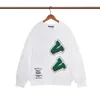 Erkek Sweatshirts Tasarımcı Sweater Külot Giyim Giyim Yüksek kaliteli yuvarlak boyunlu uzun kollu açık Sokak Sokak Kazak Ceket Moda Aşıkları Giyim Toptan 1z