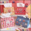 Boîtes À Mouchoirs Serviettes Kawaii Ours Boîte Voiture Toilette Pu Bande Dessinée Pum Maison Salon Décoration Filles Chambre Cuisine Bureau Drop Del Dhqnc