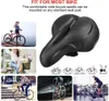 S 3D -гель велосипедный велосипед Мужчины Женщины сгущают дорожный цикл MTB Седло Полово дышащее удобное мягкое велосипедное сиденье 0131