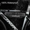 Panniers NEW Bicycle Cycling Top Tube Front Frame Bag Waterproof MTB Road Triangle Pannier Dirt-resistant Bike Accessories Bags 0201