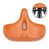 s Soft Comfortable Oversized Bicycle Widen Thicken Hollow Breathable Long Cycling MTB Road Seat Retro Bike Saddle 0131