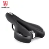 Saddles Hollow Soft Saddle Gel Pvc skórzana górska droga siedziska rowerowe Asiento Bicicleta 2018 Nowy motocykl rowerowy Saddle 0131