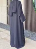 Etnische kleding 2 -delige Abaya Dress Set Marokko Moslim Abayas vrouwen Kaftans avondjurken vrouwen Dubai Turkije lange kleding gewaad Femme Vestidos 230131