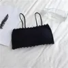 CAMISOLELE TAKS LETNIK Brassiere Anti-Failure Pasek klatki piersiowej Non-Slip bielizna podciąganie stanika Bra Biewska kamizelka zawiesiny Kobiety Zużycie