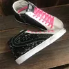 Nuova versione Italia marchio Golden Mid Slide Star High-top Shoes Donna Sneakers moda rosa-oro glitter Classic Leopard White Do-old Dirty Designer Shoes