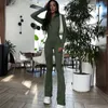 Kobiety Jumpsuits Rompers Cnyishe Winter Sporty Slim Fitness Skocsuit Kobiety Rompers Pure Color Casual Streetwear kombinezon żeńskie Jumpsuits 230131