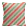 Pillow Cotton Linen Striped Dot Throw Decorative Geometry Pillowcase Customize Gift High-Quality For Sofa
