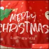 Christmas Decorations New Tree Skirt Creative And Beautifly Printed Brushed Burlap Treeskirt Party Supplies Drop Delivery Home Garde Dhn4S