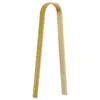 Bag Clips 80 Pcs Mini Bamboo Disposable Bread Tongs 4 Inch Toast Cooking Food Serving 230131