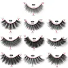 False Lashes 5 Pairs Mink Eyelashes Fluffy 3D Natural Long False Eye Lash Dramatic Volume Faux Cils Maquiagem