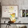 Lampes de table vitraux papillons lumière intérieur décoration de la maison UK Plug lampe de bureau éclairage parure décorations de bureau
