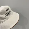 Projektant Bucket Hats Women Fisherman Cap Men Fashion Casual Caps Składana litera Wszechstronne czapki unisex kapelusz czapka czapka 2302015QS