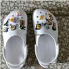 Acess￳rios para pe￧as de sapatos Charms de esportes por atacado Haspanic Charm com pinos de entupimento de fivela para adolescentes meninas adt t￪nis de entrega dhgsz