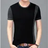 Men's T-Shirts Liseaven 2021 New Summer Men Cotton Short Sleeve Plus Size 5XL Tee Shirt Black Casual T-Shirt Summer Tops for Men Brand T Shirts Y2302